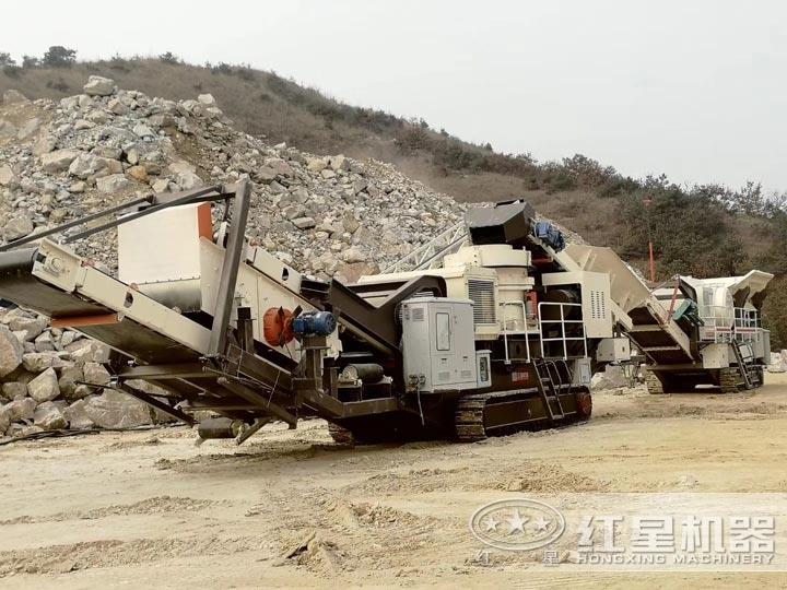 建筑垃圾破碎現(xiàn)場，選好設(shè)備收益更高